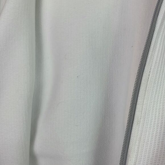 Swiss Tech Women’s Full Zip Jacket Hooded Arctic White Gray Size Medium - Picture 5 of 11